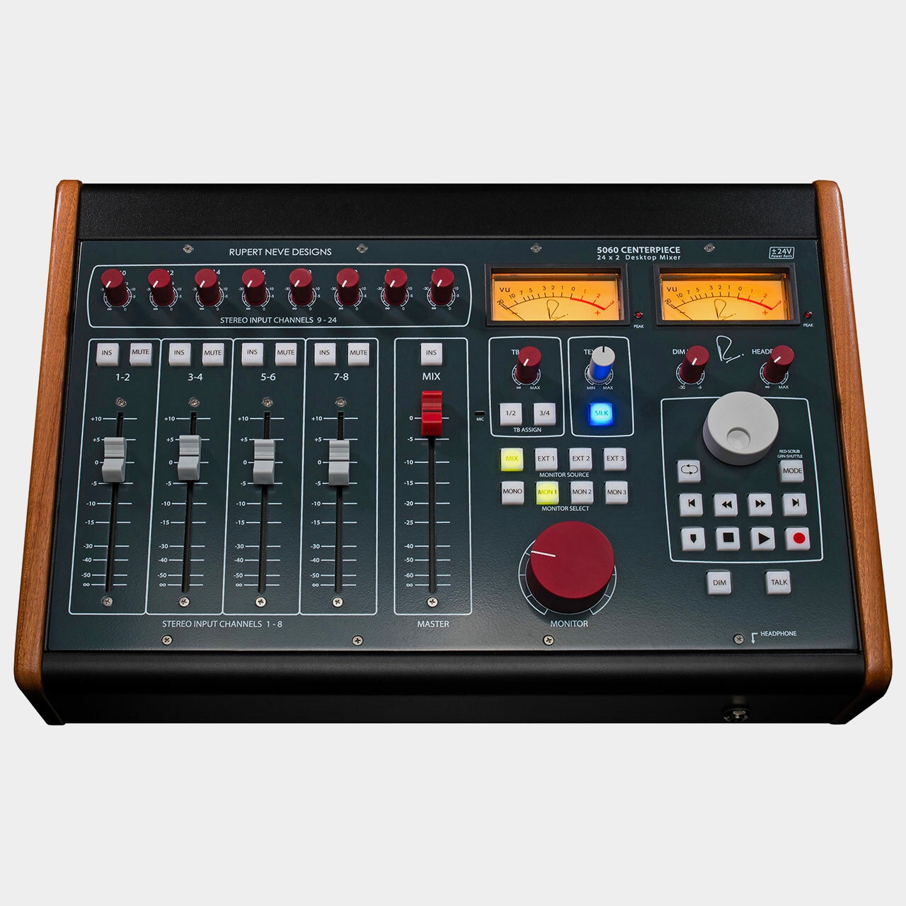 Rupert Neve Designs 5060 Centerpiece 24x2 Desktop Mixer | SX Pro
